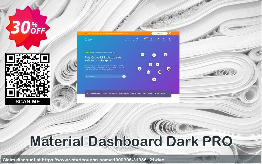 Material Dashboard Dark PRO Coupon Code Apr 2024, 30% OFF - VotedCoupon