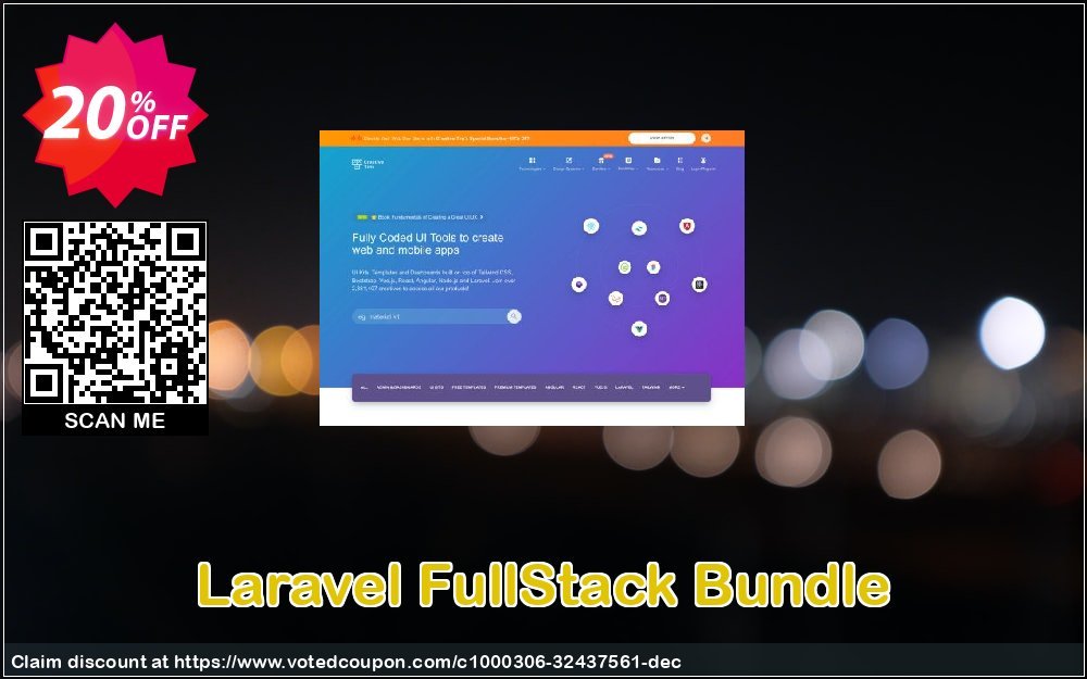 Laravel FullStack Bundle Coupon, discount Laravel Full Stack Bundle Hottest discount code 2024. Promotion: Hottest discount code of Laravel Full Stack Bundle 2024