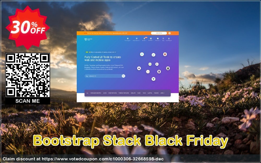 Bootstrap Stack Black Friday Coupon, discount Bootstrap Stack BF Formidable sales code 2024. Promotion: Formidable sales code of Bootstrap Stack BF 2024