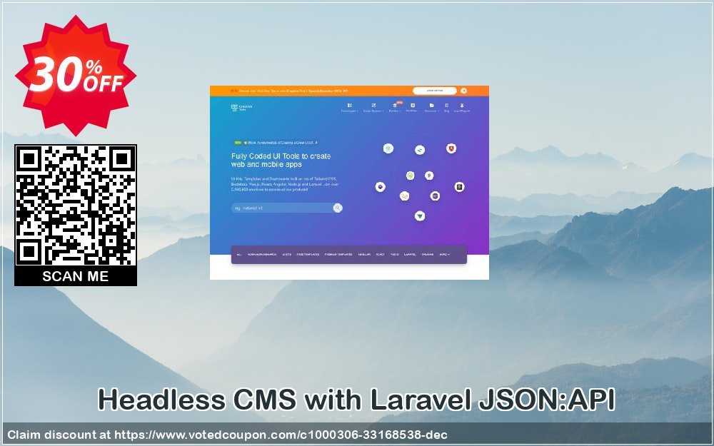 Headless CMS with Laravel JSON:API Coupon, discount Headless CMS with Laravel JSON:API Hottest sales code 2024. Promotion: Hottest sales code of Headless CMS with Laravel JSON:API 2024