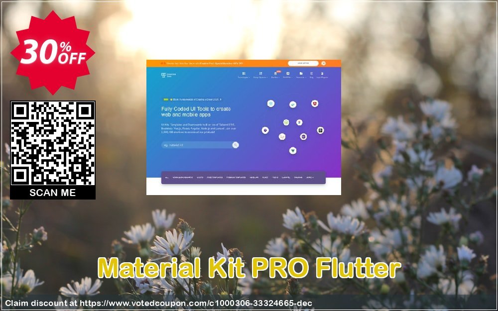 Material Kit PRO Flutter Coupon Code Apr 2024, 30% OFF - VotedCoupon