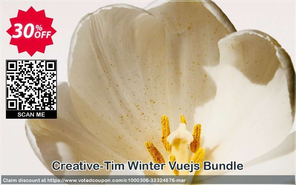 Creative-Tim Winter Vuejs Bundle Coupon Code May 2024, 30% OFF - VotedCoupon