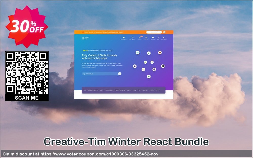 Creative-Tim Winter React Bundle Coupon Code Apr 2024, 30% OFF - VotedCoupon