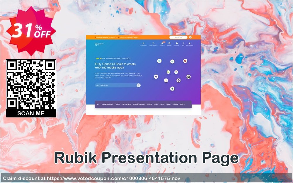 Rubik Presentation Page Coupon, discount Rubik Presentation Page Super offer code 2024. Promotion: hottest discounts code of Rubik Presentation Page 2024