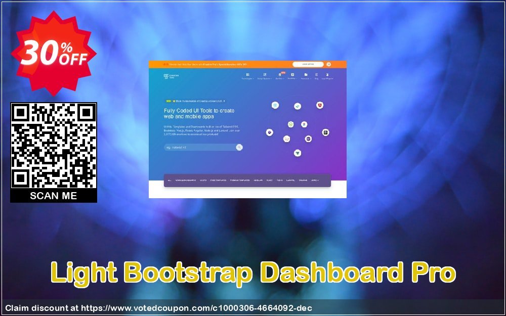 Light Bootstrap Dashboard Pro Coupon, discount Light Bootstrap Dashboard Pro Super sales code 2024. Promotion: hottest discount code of Light Bootstrap Dashboard Pro 2024