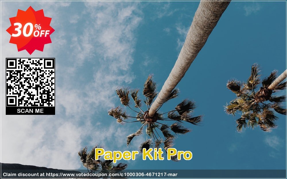 Paper Kit Pro Coupon Code Apr 2024, 30% OFF - VotedCoupon