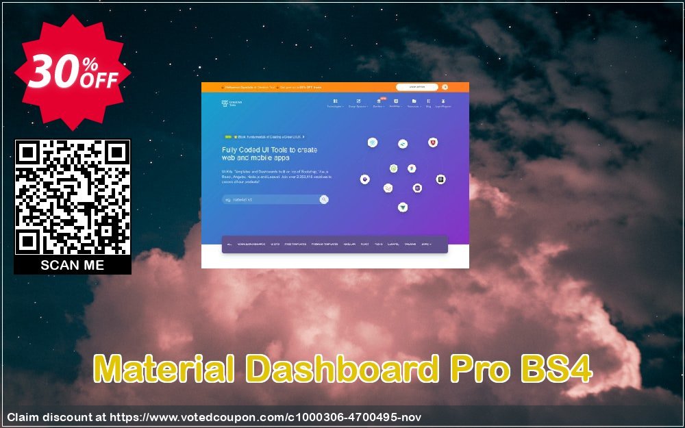 Material Dashboard Pro BS4 Coupon, discount IjVZ. Promotion: awful promotions code of Material Dashboard Pro BS4 2023