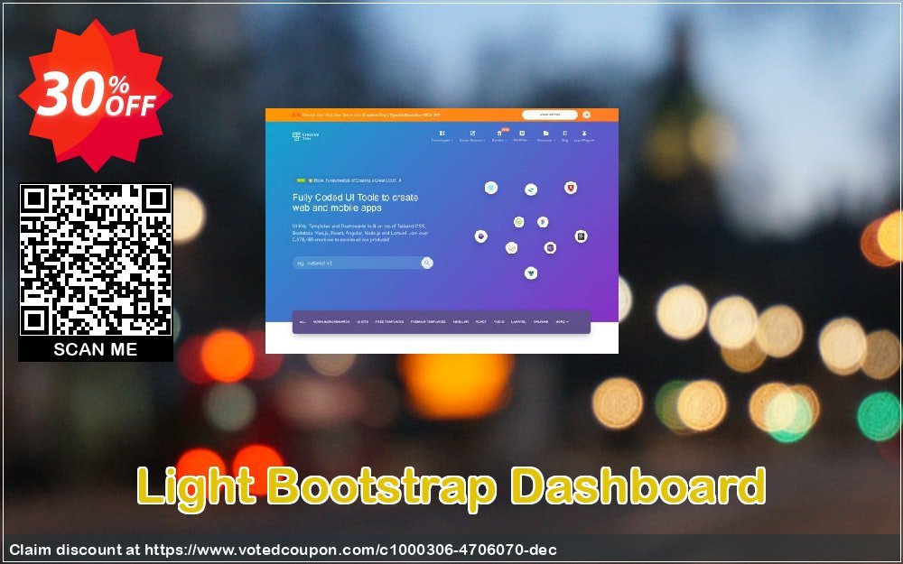 Light Bootstrap Dashboard Coupon, discount YK6K. Promotion: amazing promo code of Light Bootstrap Dashboard (PSD&Sketch) 2024
