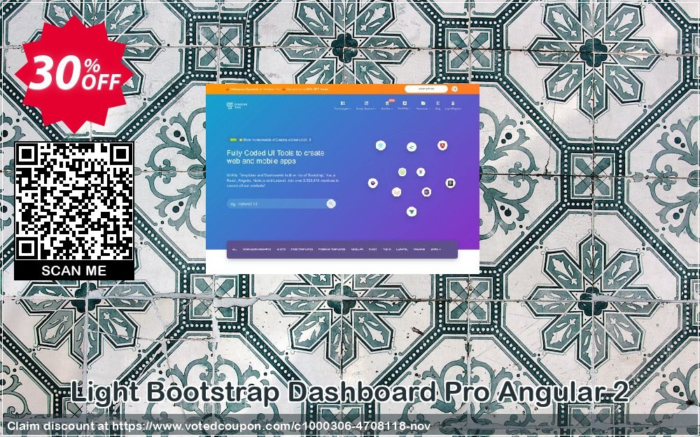 Light Bootstrap Dashboard Pro Angular 2 Coupon, discount Light Bootstrap Dashboard Pro Angular 2 Special discount code 2024. Promotion: wonderful promotions code of Light Bootstrap Dashboard Pro Angular 2 2024
