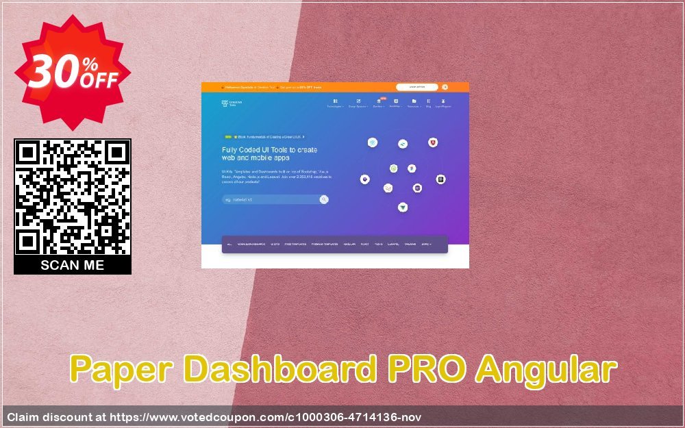 Paper Dashboard PRO Angular Coupon Code Apr 2024, 30% OFF - VotedCoupon