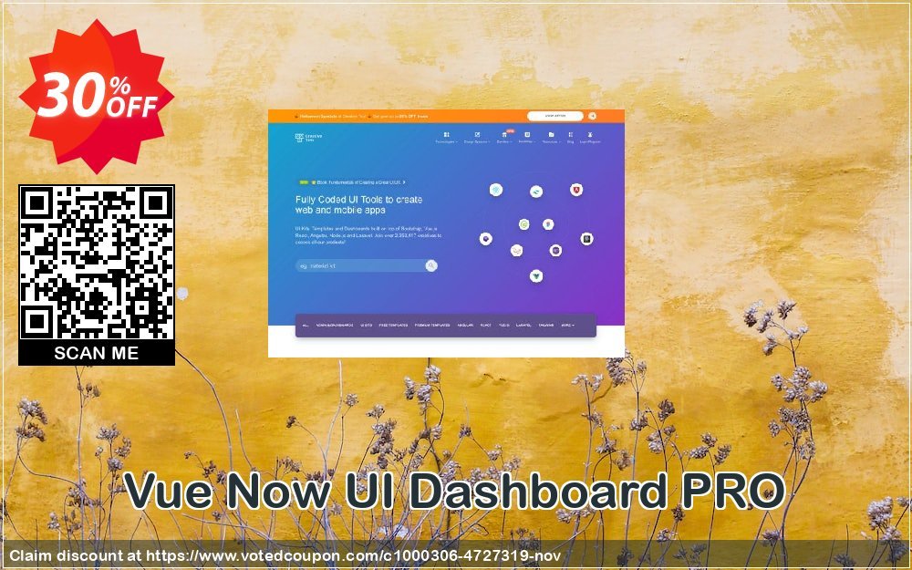 Vue Now UI Dashboard PRO Coupon, discount Vue Now UI Dashboard PRO Super discount code 2024. Promotion: hottest promotions code of Vue Now UI Dashboard PRO 2024