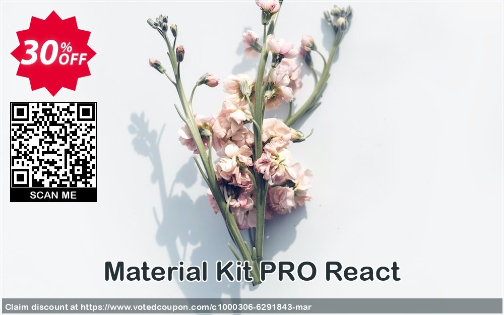 Material Kit PRO React Coupon, discount Material Kit PRO React Marvelous promotions code 2024. Promotion: awful offer code of Material Kit PRO React 2024