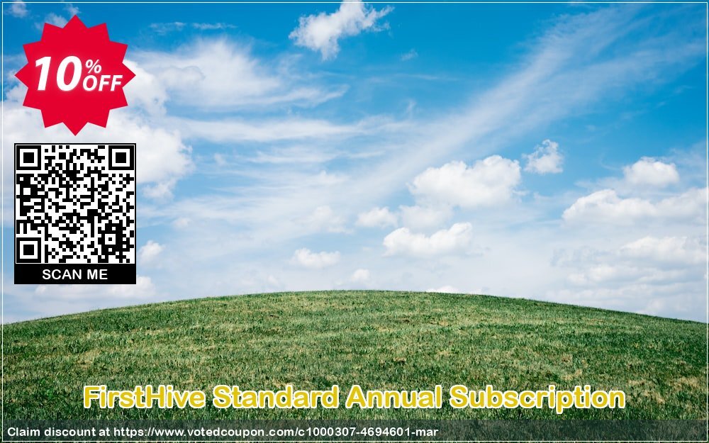 FirstHive Standard Annual Subscription Coupon Code May 2024, 10% OFF - VotedCoupon