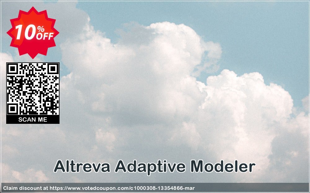 Altreva Adaptive Modeler Coupon Code May 2024, 10% OFF - VotedCoupon