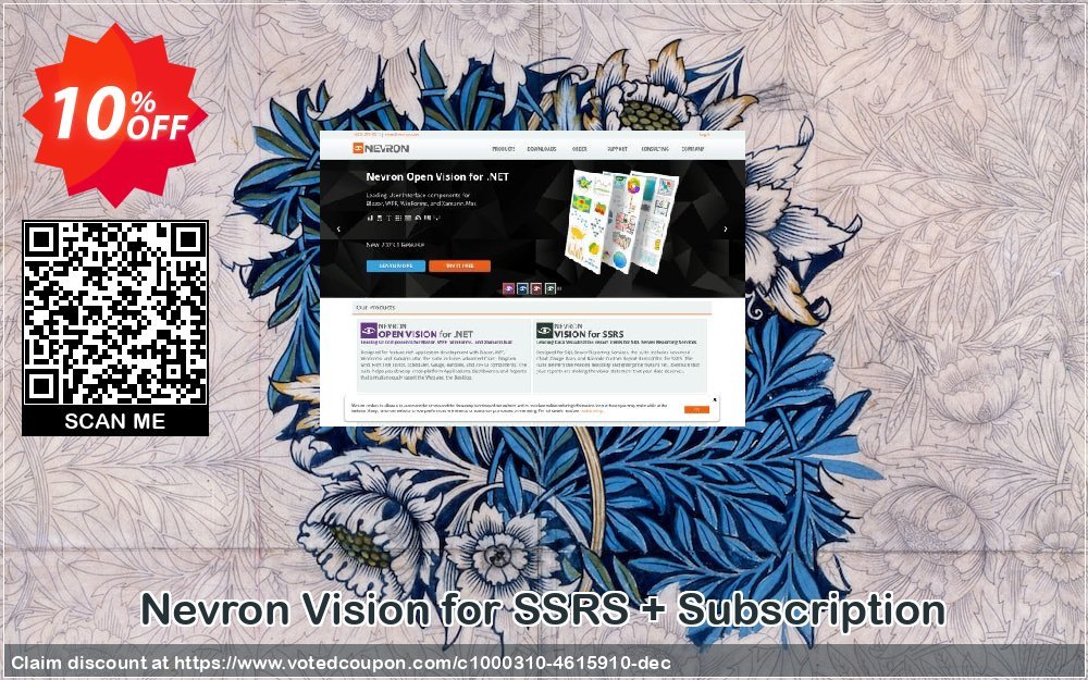 Nevron Vision for SSRS + Subscription Coupon, discount Nevron Vision for SSRS + Subscription awesome offer code 2023. Promotion: awesome offer code of Nevron Vision for SSRS + Subscription 2023