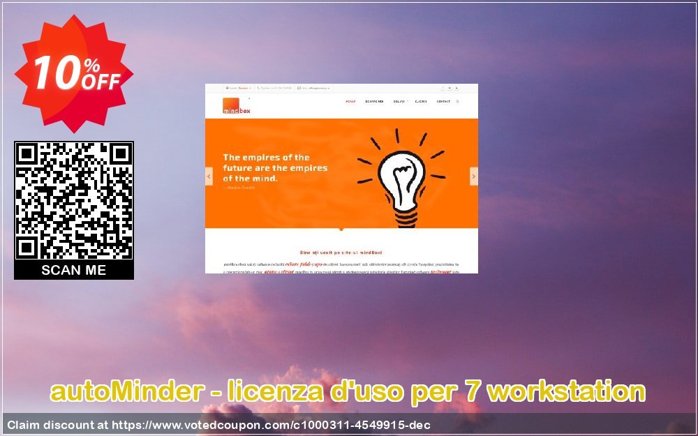 autoMinder - licenza d'uso per 7 workstation Coupon Code May 2024, 10% OFF - VotedCoupon