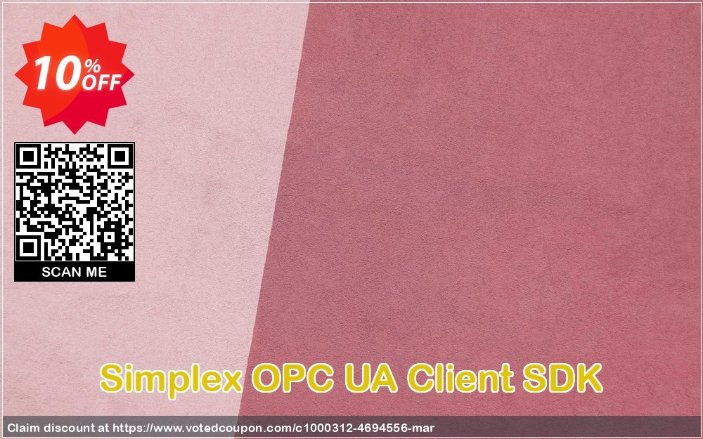 Simplex OPC UA Client SDK Coupon Code Apr 2024, 10% OFF - VotedCoupon