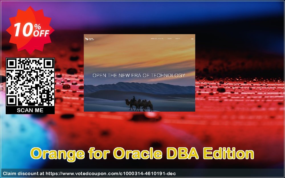 Orange for Oracle DBA Edition Coupon, discount Orange for Oracle DBA Edition formidable offer code 2023. Promotion: formidable offer code of Orange for Oracle DBA Edition 2023