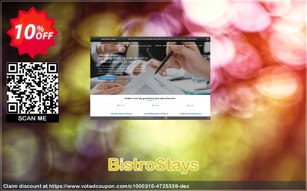 BistroStays Coupon, discount BistroStays best sales code 2023. Promotion: best sales code of BistroStays 2023