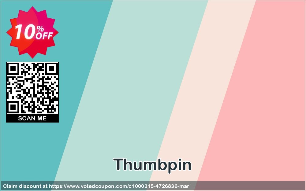 Thumbpin Coupon Code Apr 2024, 10% OFF - VotedCoupon