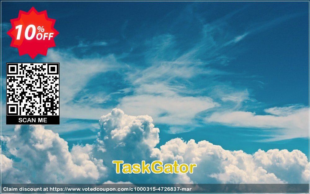 TaskGator Coupon, discount TaskGator special sales code 2024. Promotion: special sales code of TaskGator 2024