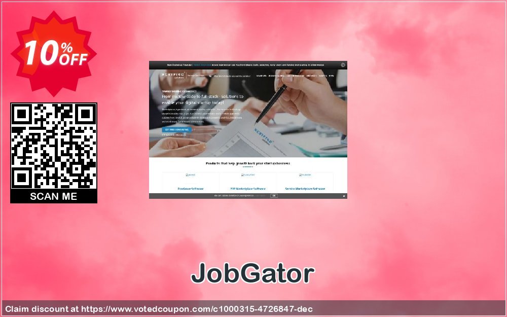 JobGator Coupon, discount JobGator formidable discount code 2023. Promotion: formidable discount code of JobGator 2023