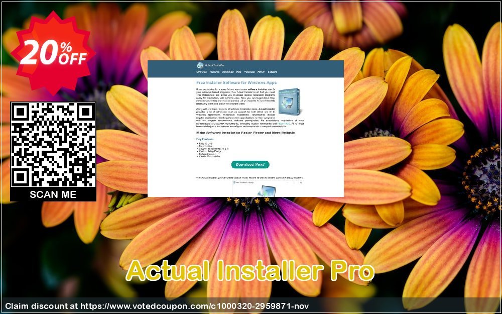 Actual Installer Pro Coupon, discount Actual Installer Pro impressive offer code 2023. Promotion: impressive offer code of Actual Installer Pro 2023