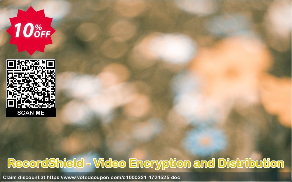 RecordShield - Video Encryption and Distribution Coupon, discount RecordShield - Video Encryption and Distribution fearsome discounts code 2023. Promotion: fearsome discounts code of RecordShield - Video Encryption and Distribution 2023