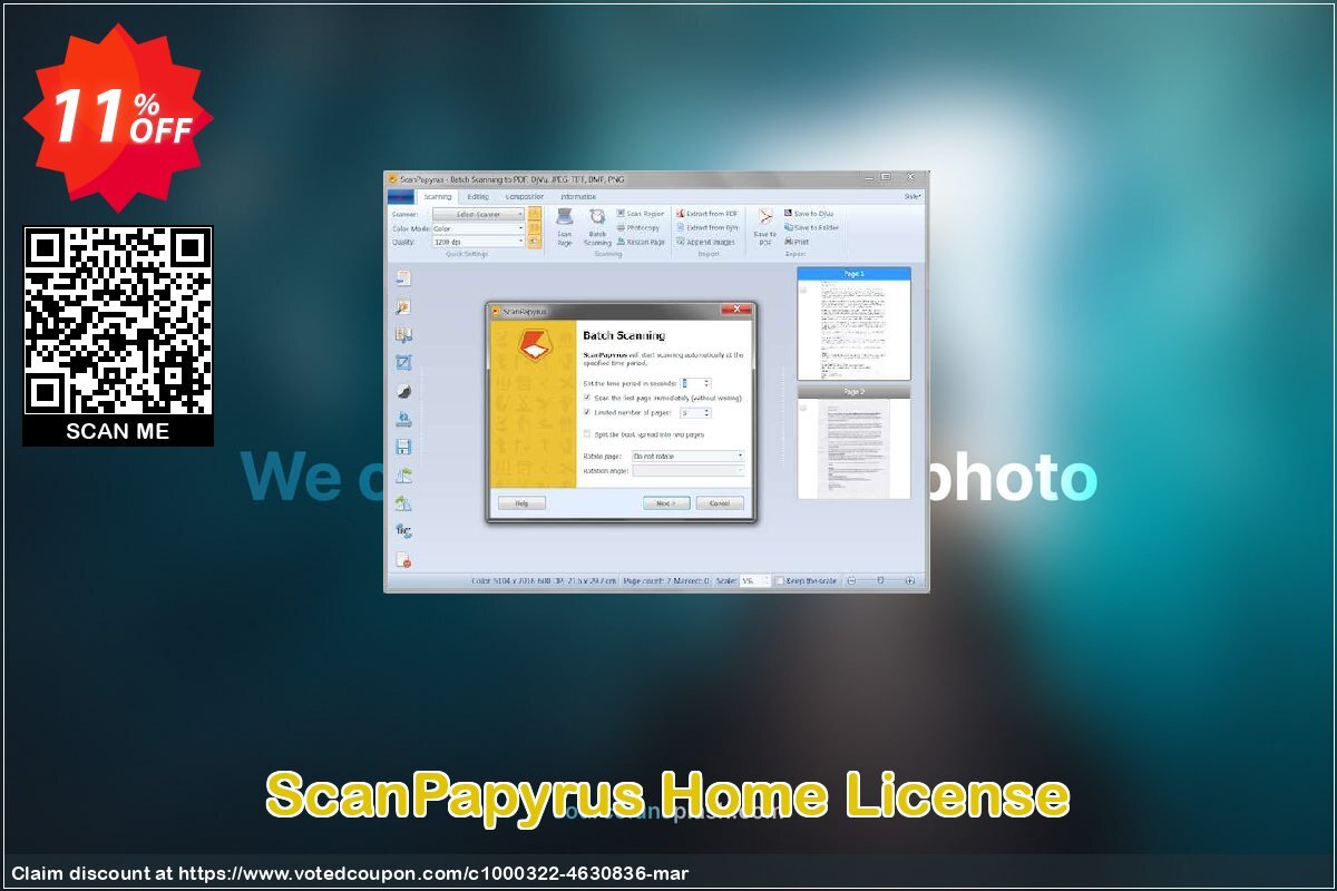 ScanPapyrus Home Plan Coupon, discount ScanPapyrus Home License exclusive promo code 2024. Promotion: exclusive promo code of ScanPapyrus Home License 2024