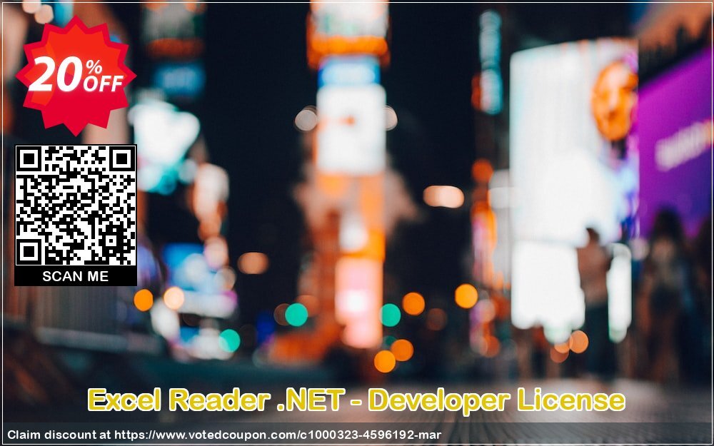 Excel Reader .NET - Developer Plan Coupon Code May 2024, 20% OFF - VotedCoupon