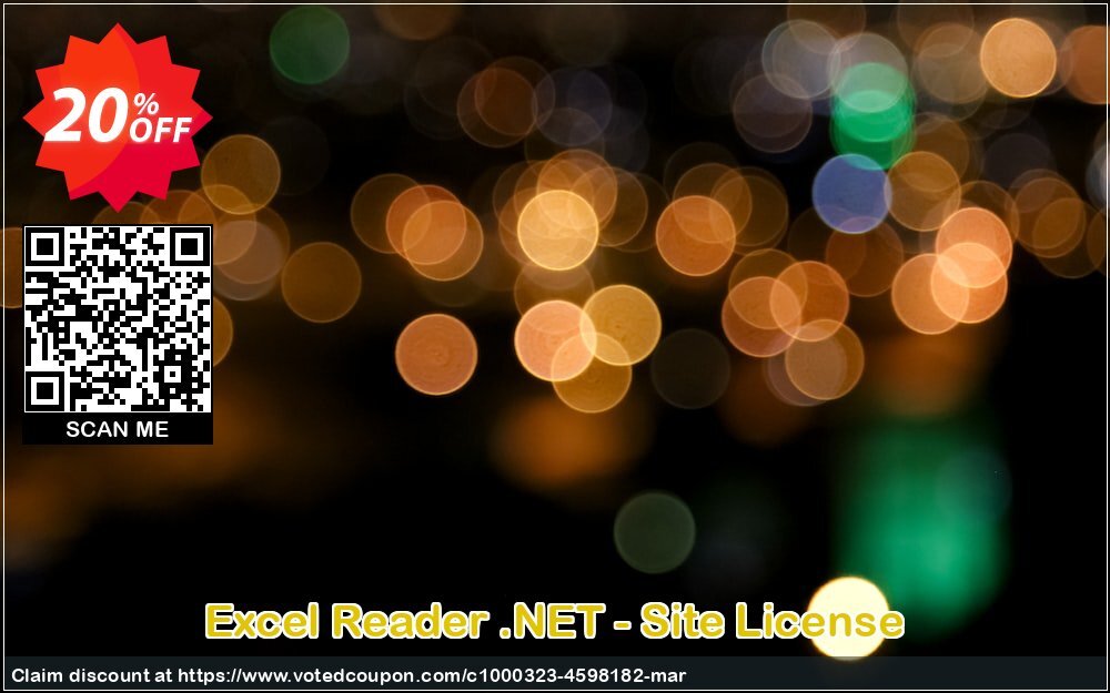 Excel Reader .NET - Site Plan Coupon Code May 2024, 20% OFF - VotedCoupon