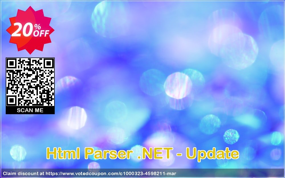 Html Parser .NET - Update Coupon, discount Html Parser .NET - Update excellent promotions code 2024. Promotion: excellent promotions code of Html Parser .NET - Update 2024