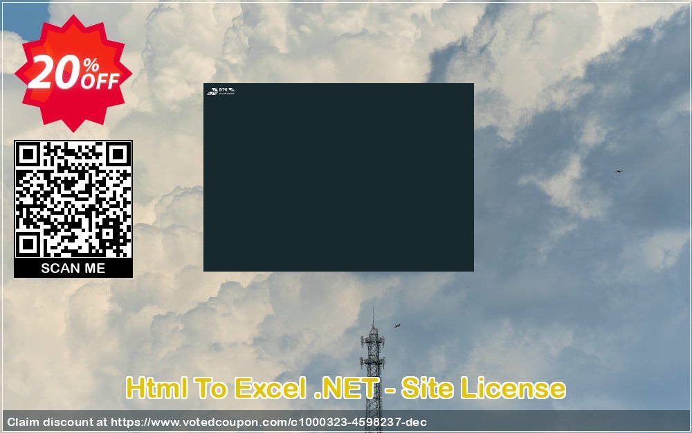 Html To Excel .NET - Site Plan Coupon, discount Html To Excel .NET - Site License awful promo code 2023. Promotion: awful promo code of Html To Excel .NET - Site License 2023