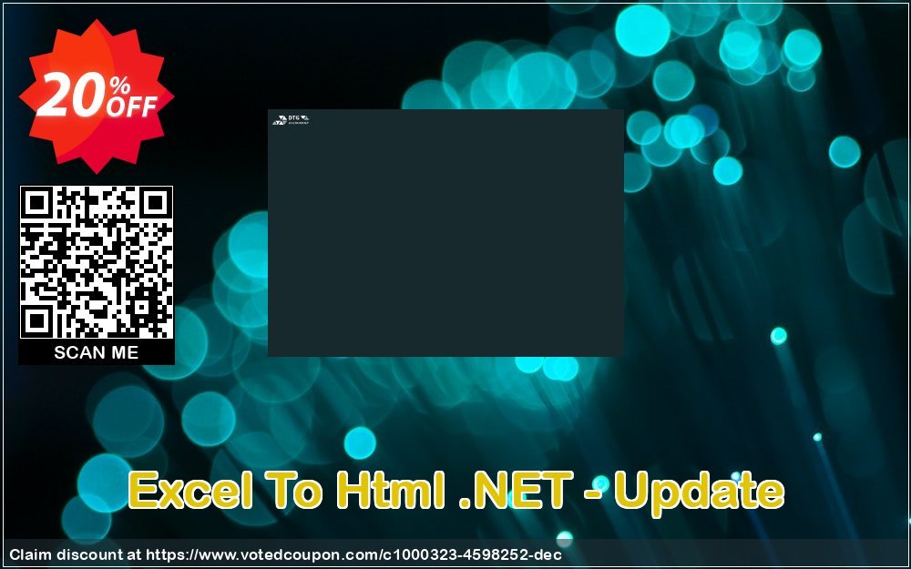 Excel To Html .NET - Update Coupon, discount Excel To Html .NET - Update stirring discounts code 2023. Promotion: stirring discounts code of Excel To Html .NET - Update 2023