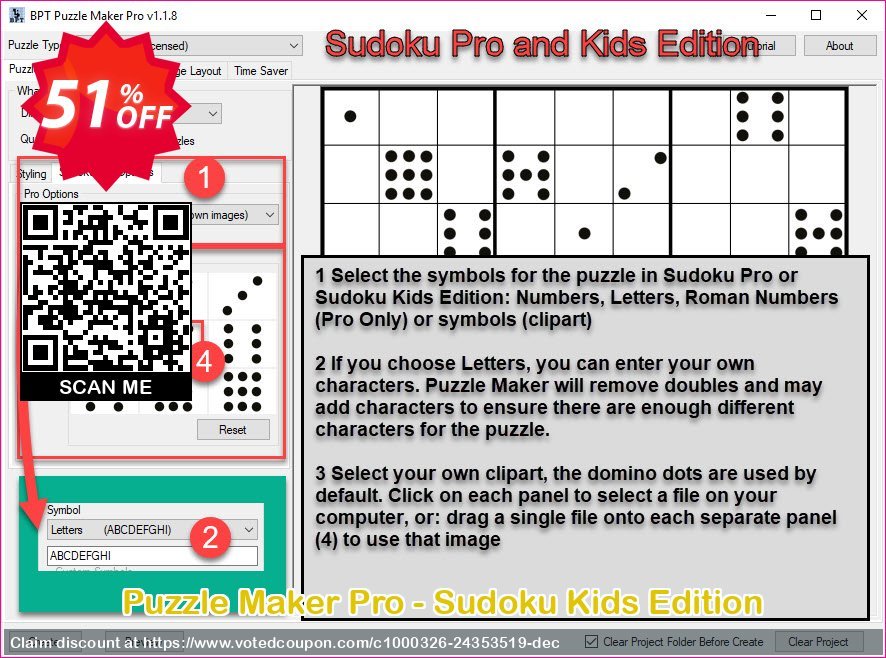 Puzzle Maker Pro - Sudoku Kids Edition Coupon, discount Puzzle Maker Pro - Sudoku Kids Edition Super deals code 2023. Promotion: special discounts code of Puzzle Maker Sudoku Kids Edition 2023