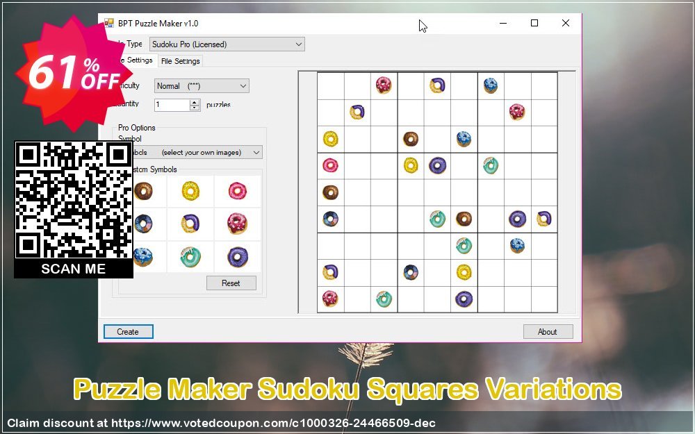 Puzzle Maker Sudoku Squares Variations Coupon, discount Puzzle Maker Pro - Sudoku Large Squares Formidable promo code 2023. Promotion: marvelous deals code of Puzzle Maker Sudoku Variations 2023
