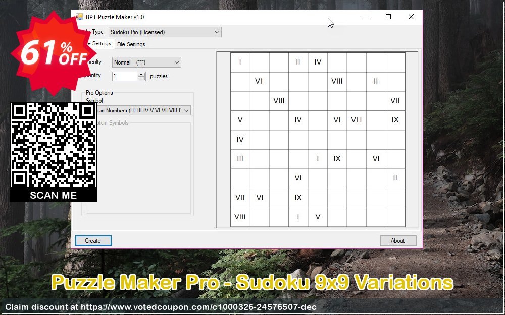 Puzzle Maker Pro - Sudoku 9x9 Variations Coupon, discount Puzzle Maker Pro - Sudoku 9x9 Variations Hottest promo code 2023. Promotion: amazing offer code of Puzzle Maker Pro Sudoku 9x9 Variations 2023