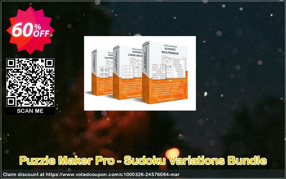 Puzzle Maker Pro - Sudoku Variations Bundle Coupon Code Apr 2024, 60% OFF - VotedCoupon