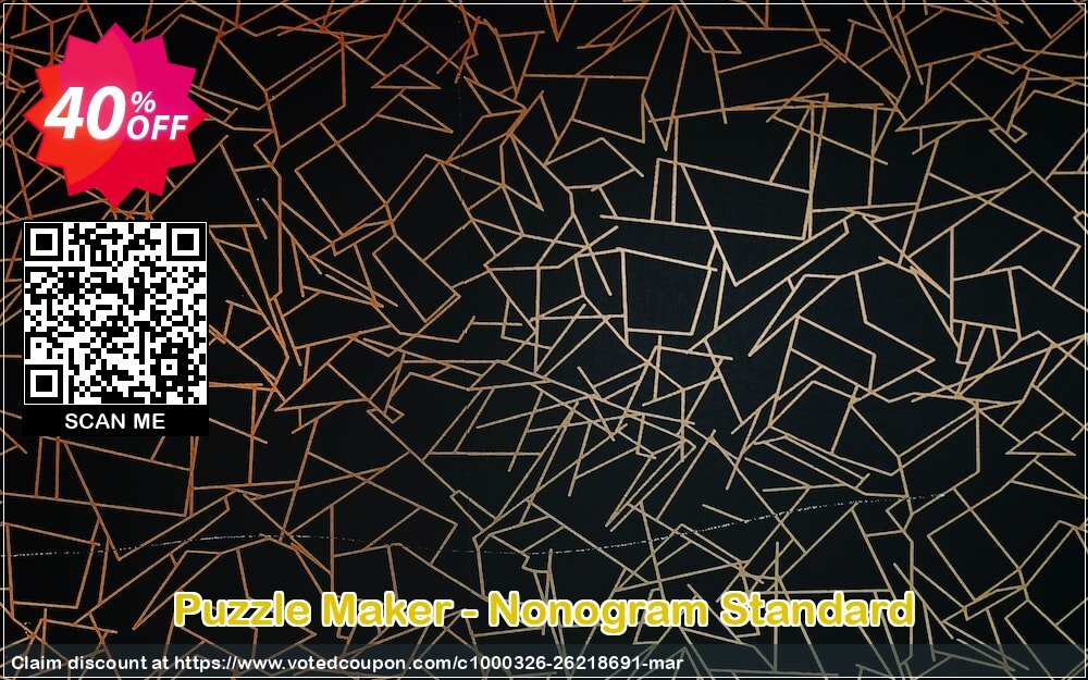 Puzzle Maker - Nonogram Standard Coupon, discount Puzzle Maker - Nonogram Standard Staggering offer code 2024. Promotion: Stunning deals code of Puzzle Maker - Nonogram Standard 2024