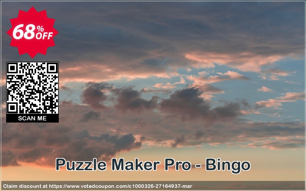 Puzzle Maker Pro - Bingo