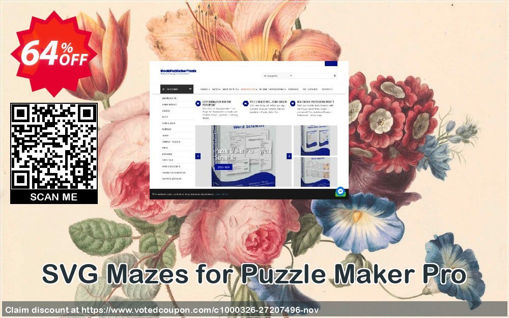 SVG Mazes for Puzzle Maker Pro