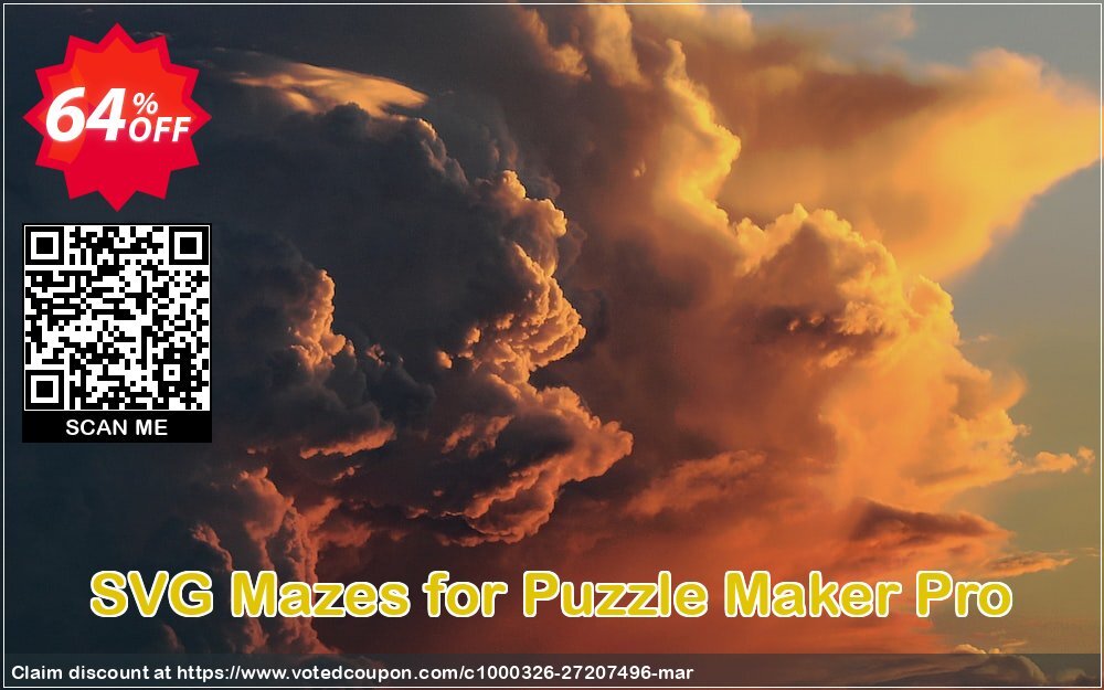 SVG Mazes for Puzzle Maker Pro Coupon, discount SVG Mazes for Puzzle Maker Pro Awful sales code 2024. Promotion: Awful sales code of SVG Mazes for Puzzle Maker Pro 2024