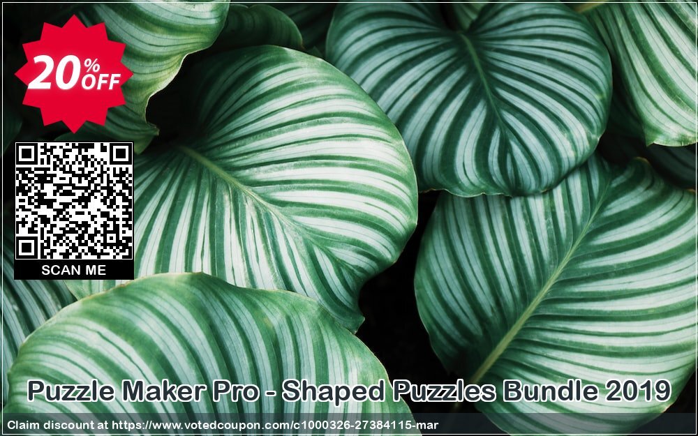 Puzzle Maker Pro - Shaped Puzzles Bundle 2019 Coupon Code Apr 2024, 20% OFF - VotedCoupon