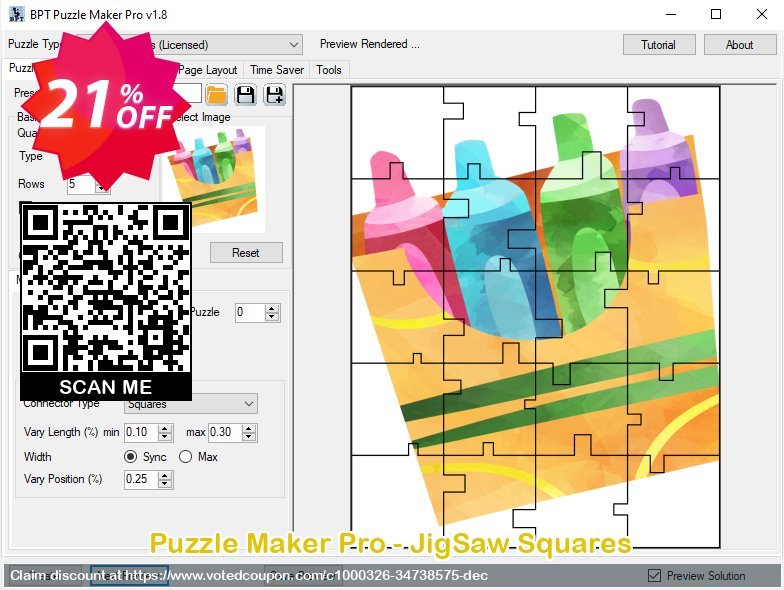 Puzzle Maker Pro - JigSaw Squares