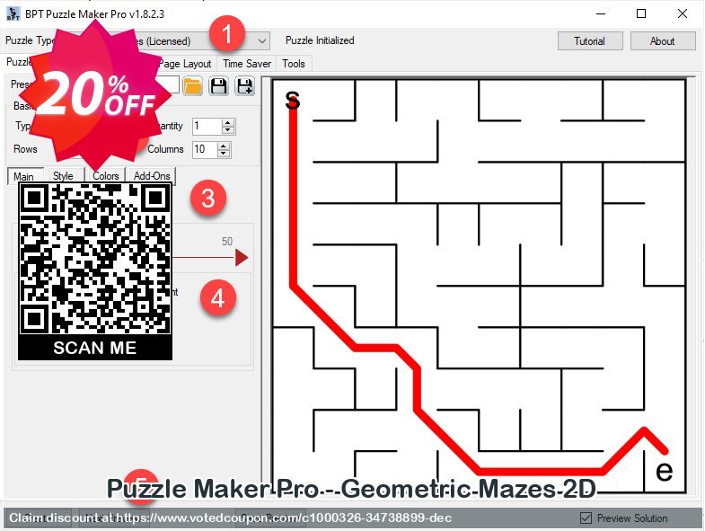 Puzzle Maker Pro - Geometric Mazes 2D Coupon Code Apr 2024, 20% OFF - VotedCoupon