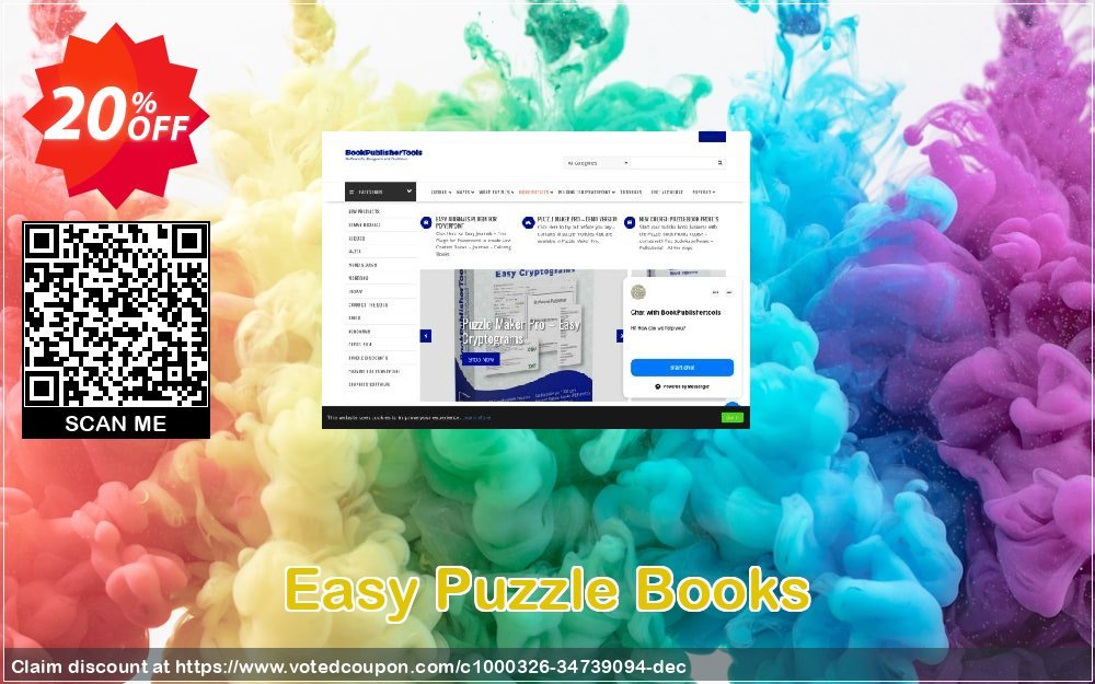 Easy Puzzle Books Coupon Code Apr 2024, 20% OFF - VotedCoupon