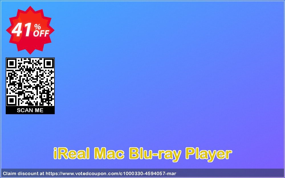 iReal MAC Blu-ray Player Coupon Code Apr 2024, 41% OFF - VotedCoupon