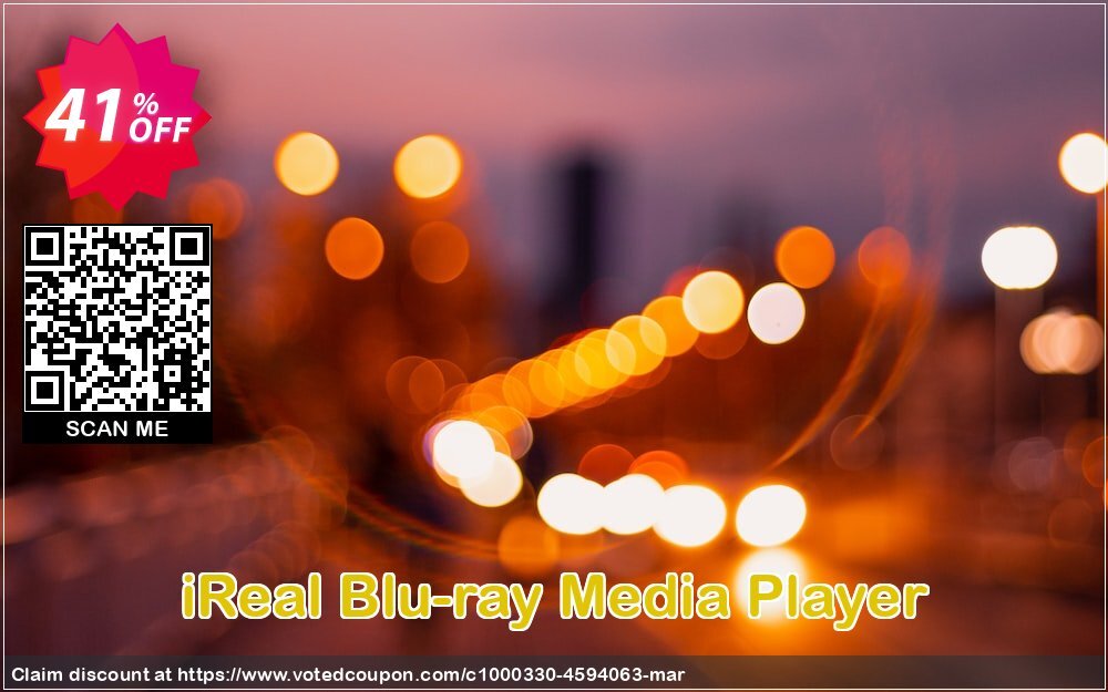 iReal Blu-ray Media Player Coupon, discount iReal Blu-ray Media Player stunning offer code 2025. Promotion: stunning offer code of iReal Blu-ray Media Player 2024