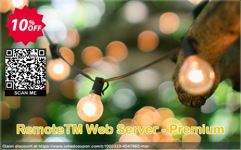 RemoteTM Web Server - Premium Coupon, discount RemoteTM Web Server - Premium Subscription dreaded offer code 2024. Promotion: dreaded offer code of RemoteTM Web Server - Premium Subscription 2024