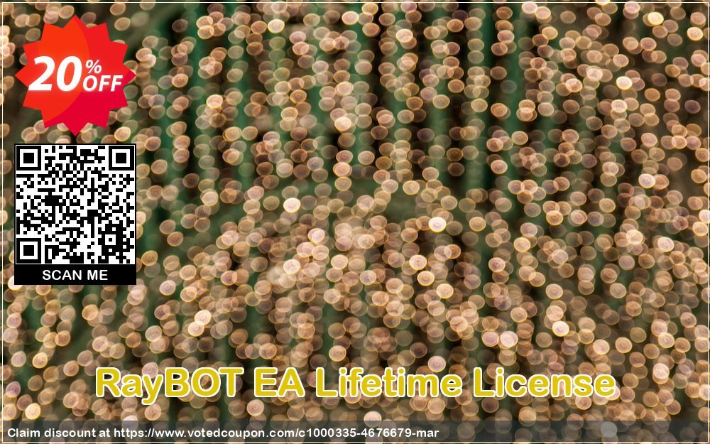 RayBOT EA Lifetime Plan Coupon, discount RayBOT EA Lifetime License staggering discounts code 2024. Promotion: staggering discounts code of RayBOT EA Lifetime License 2024